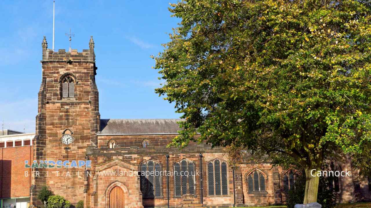 Cannock in Staffordshire