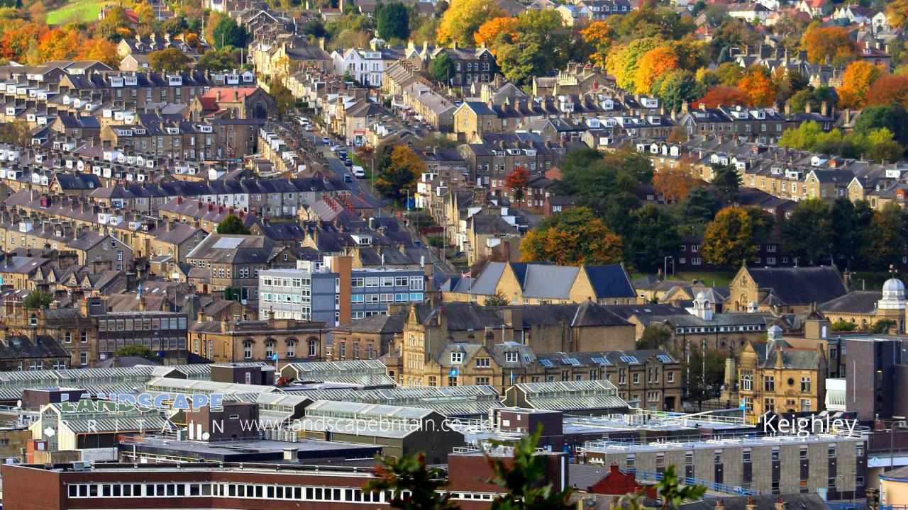 Keighley in West Yorkshire