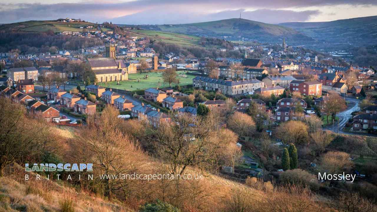 Mossley in Greater Manchester