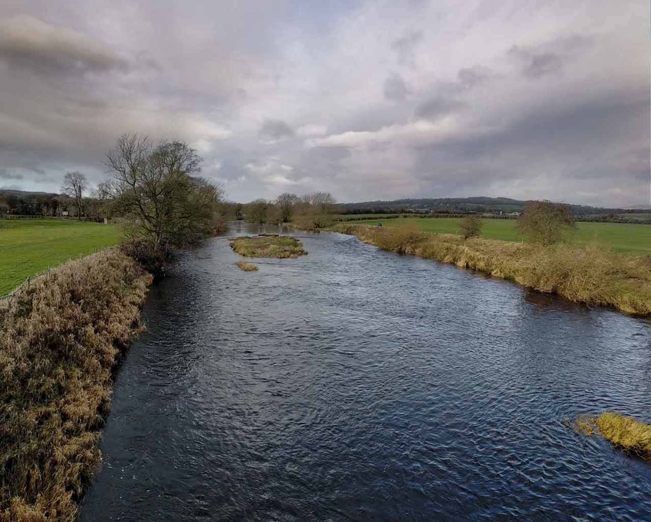 Pool in Wharfedale in West Yorkshire