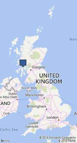 Achnabreck Prehistoric Rock Carvings UK Map