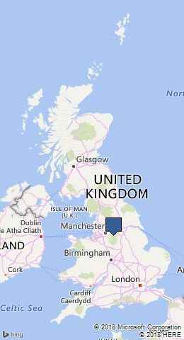 Blue John Cavern UK Map