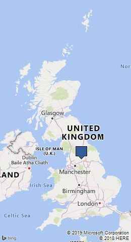 Bradford UK Map