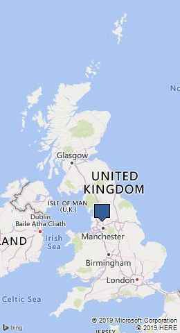 Calf Hey Reservoir UK Map