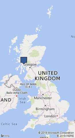 Crarae Chambered Cairn UK Map