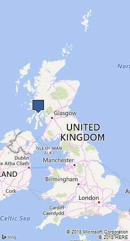 Dunadd Hillfort UK Map