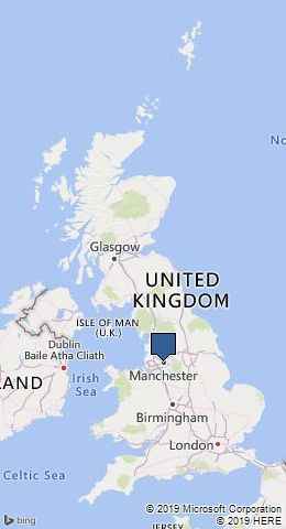 Eccles UK Map
