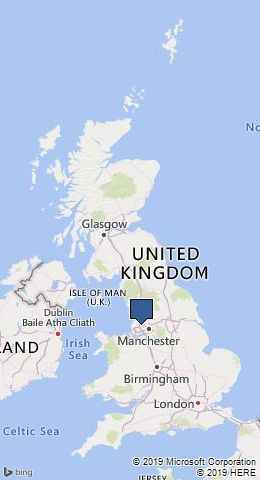 Fairy Glen Wigan UK Map
