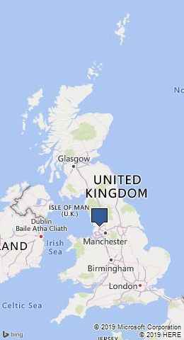 Lancashire Football Association UK Map