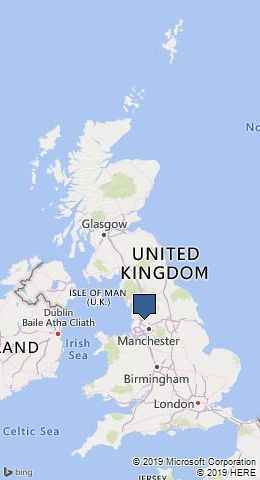 Upper Roddlesworth Reservoir Outflow Waterfall UK Map