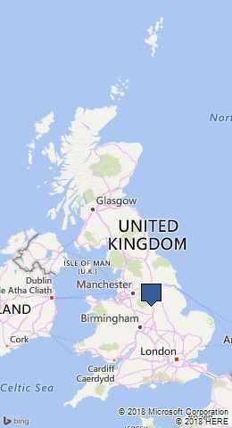 Butterley Hall Police Headquarters Map