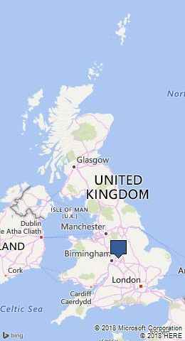 Nuneaton and Bedworth Woodlands Map