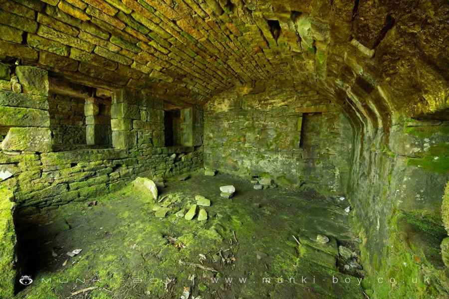 Ruins in Brinscall Woods Walk Map