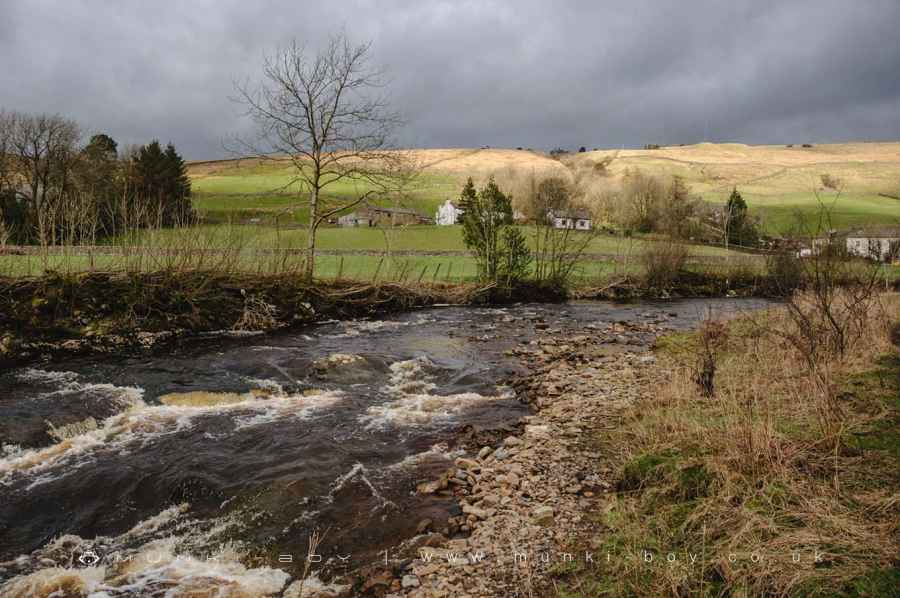 River Dee at Cowgill Walk Map