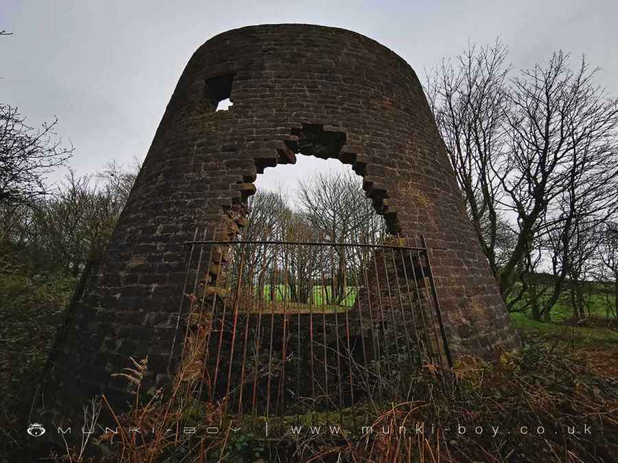 Harrock Old Windmill Tower - above ground portion Walk Map