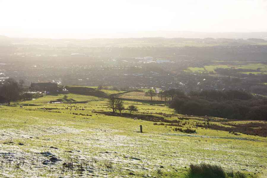 The Old Coal Tramway down to the Klondyke Walk Map