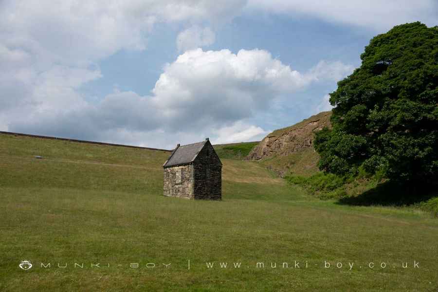 Naden Higher Reservoir Embankment Walk Map