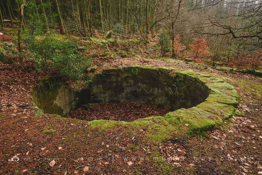 Interesting remains of an old water tank at Heatherlea Walk Map