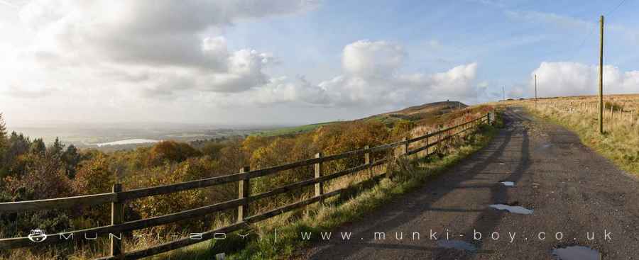 The Pike Road above Georges Lane Walk Map