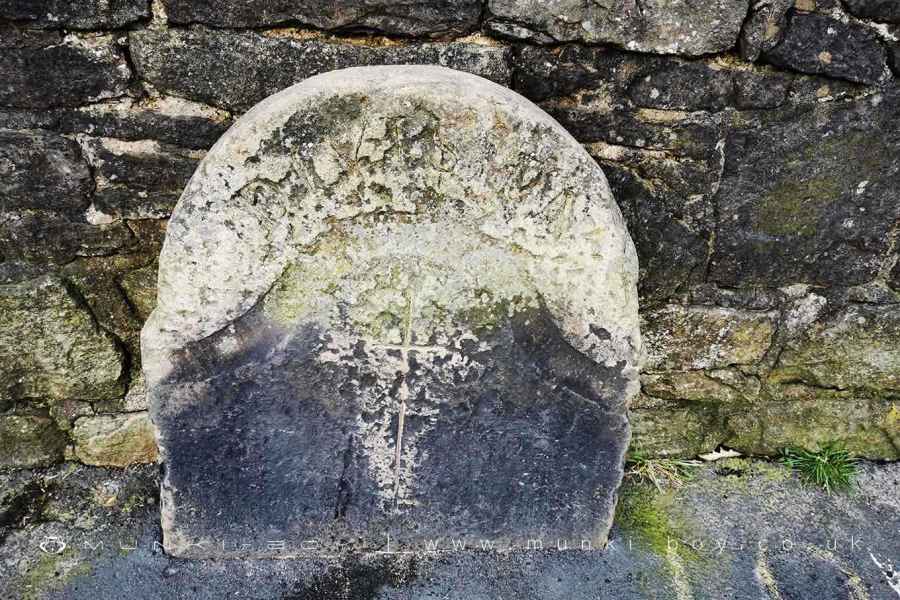 The Old Boundary Stone at Upper Rivington Reservoir Walk Map