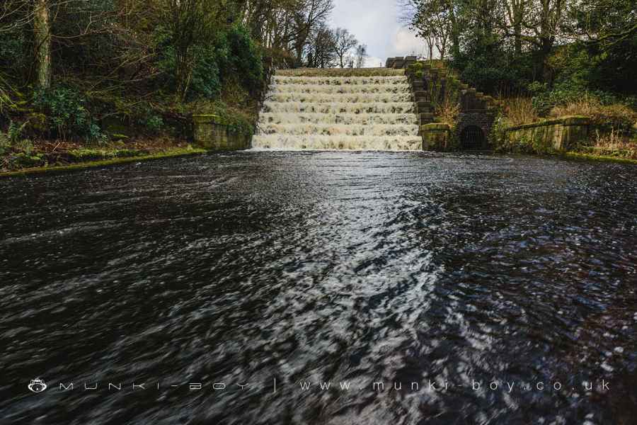 Anglezarke Reservoir Overflow Cascade Walk Map