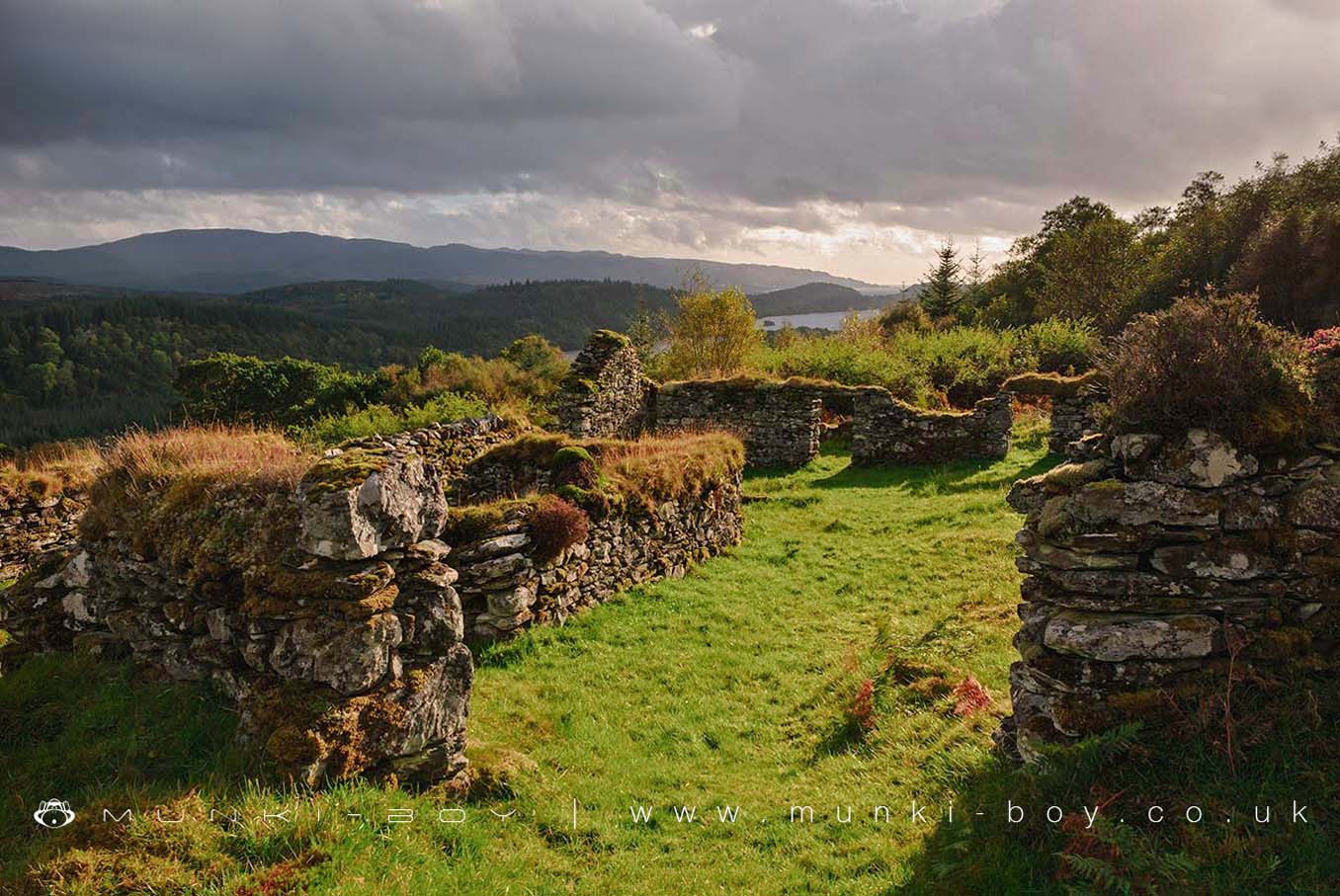 Ruins in Knapdale Forest