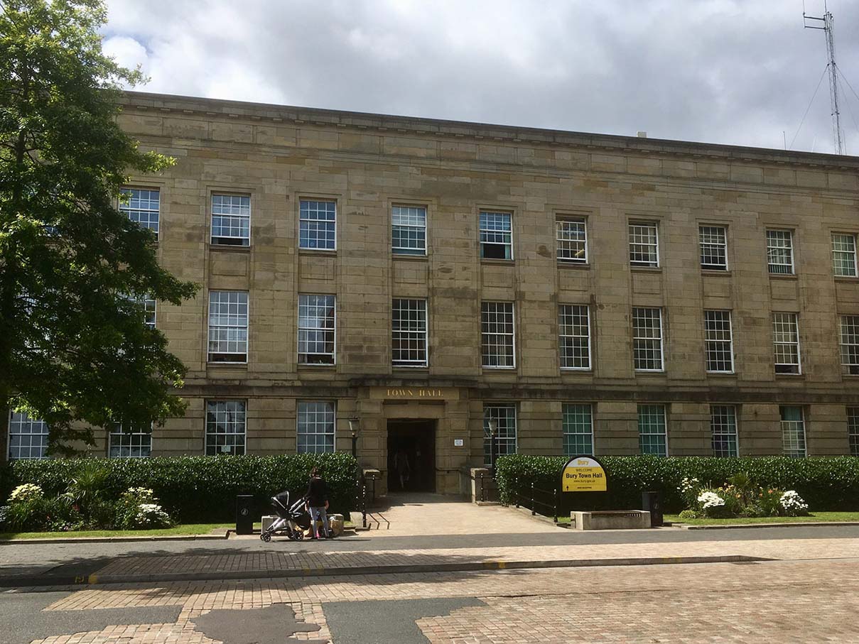 Bury Town Hall by JRL