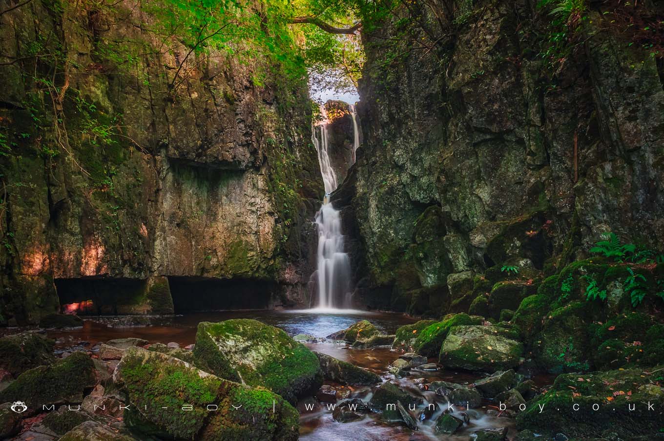 Waterfalls in North Yorkshire