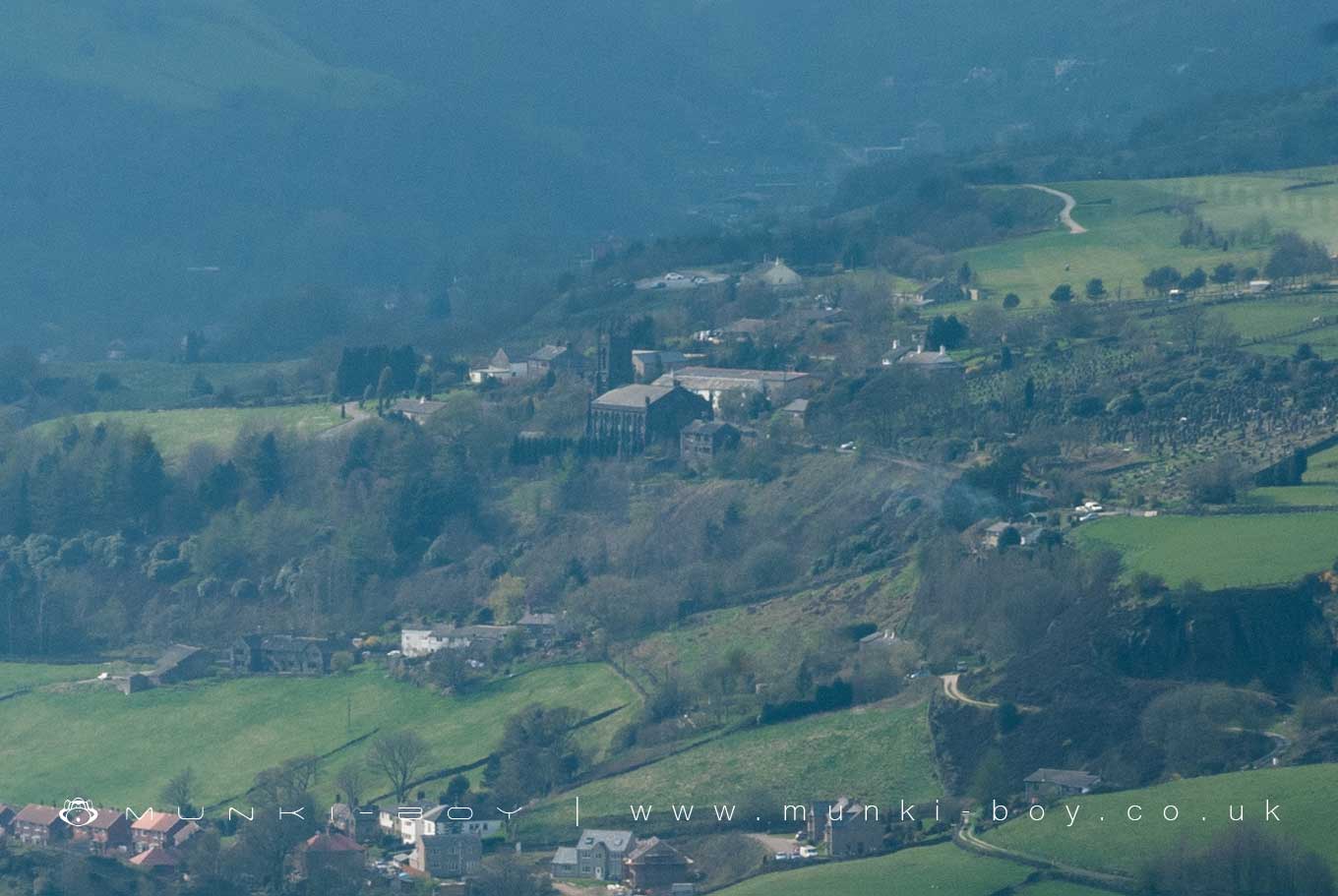 Hills in West Yorkshire