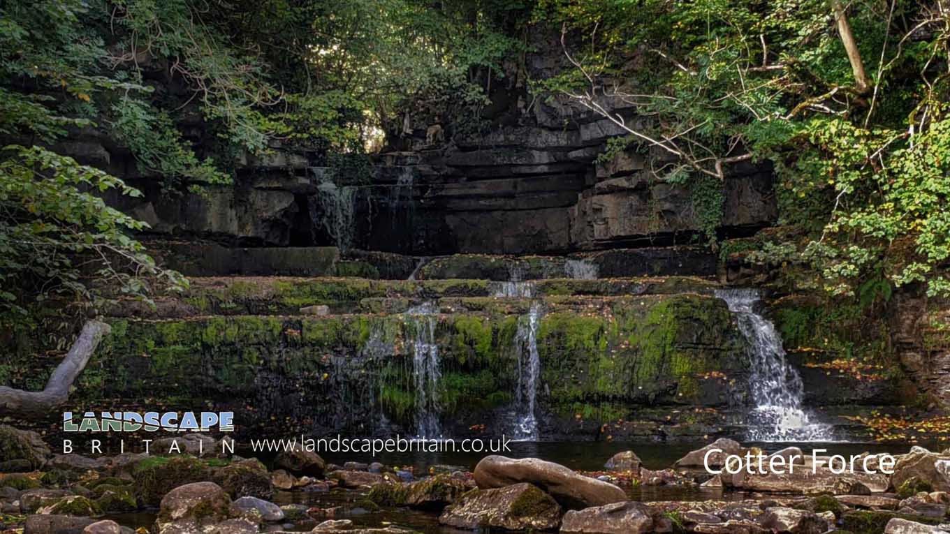 Waterfalls in Hawes