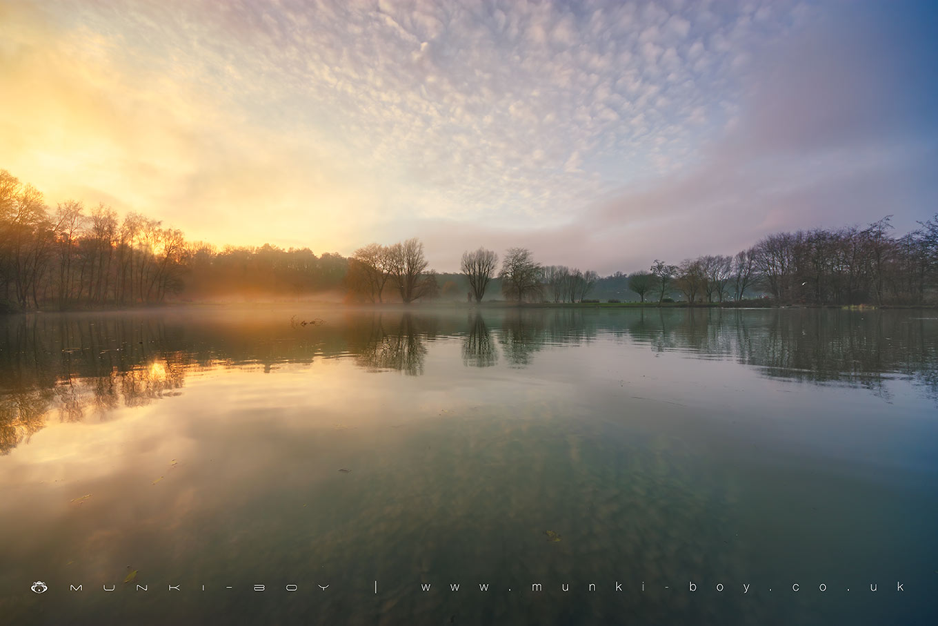 Lakes in Moses Gate Country Park