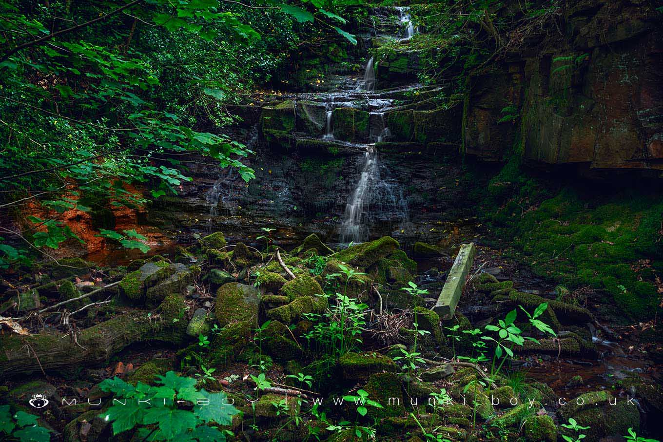 Waterfalls in Dean Wood - Rivington