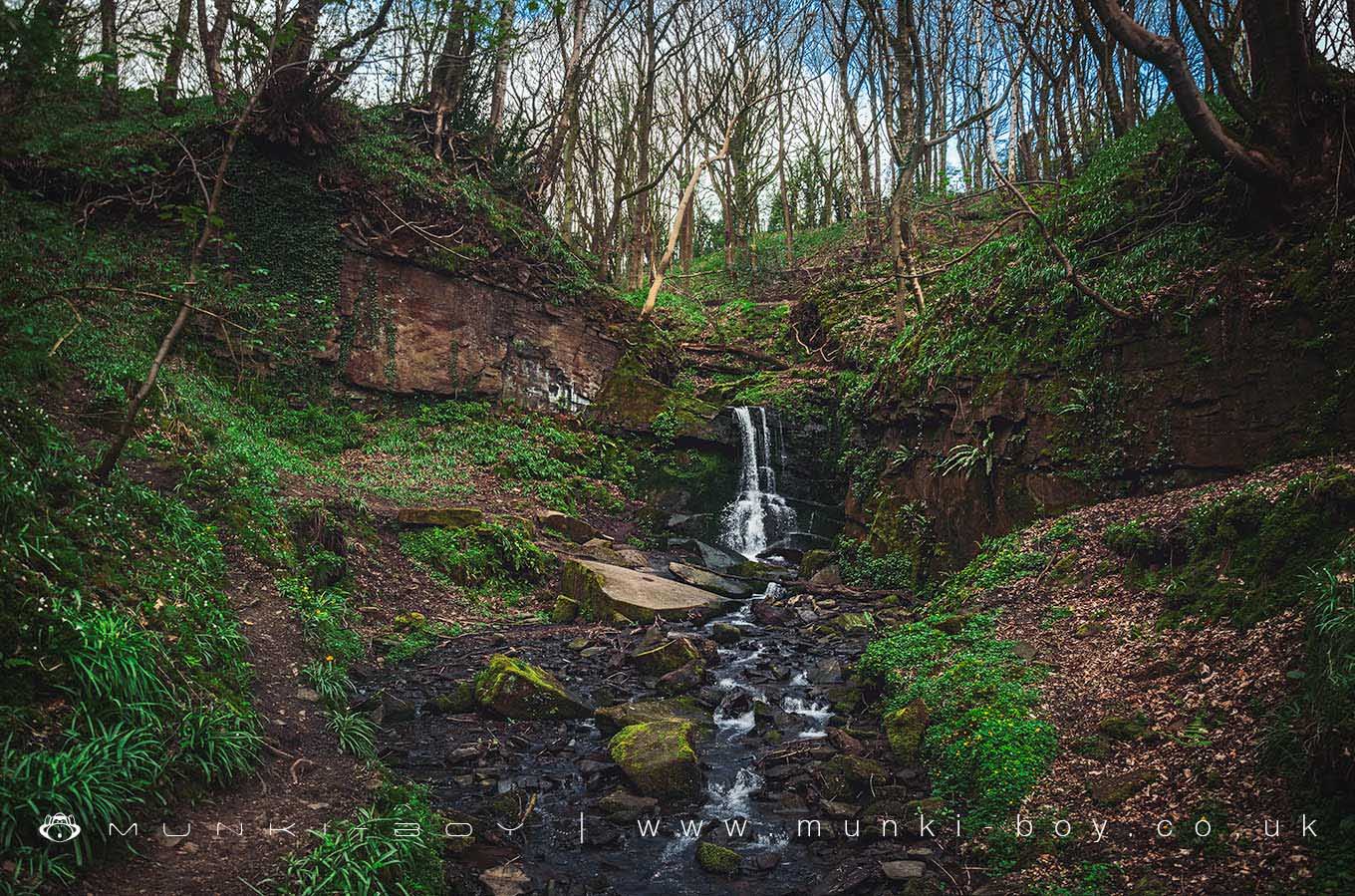 Waterfalls in Fairy Glen