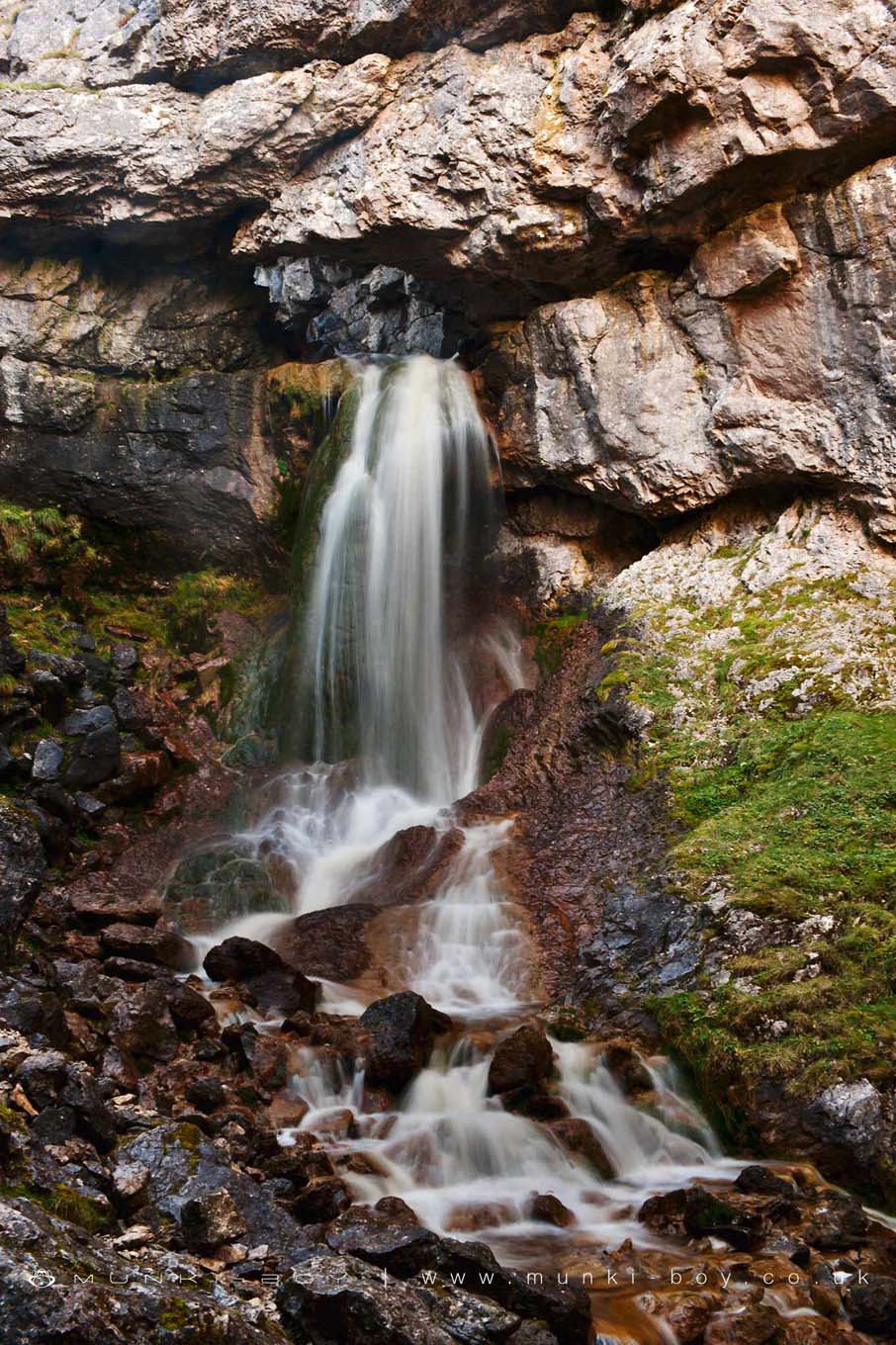 Waterfalls in Gordale Scar