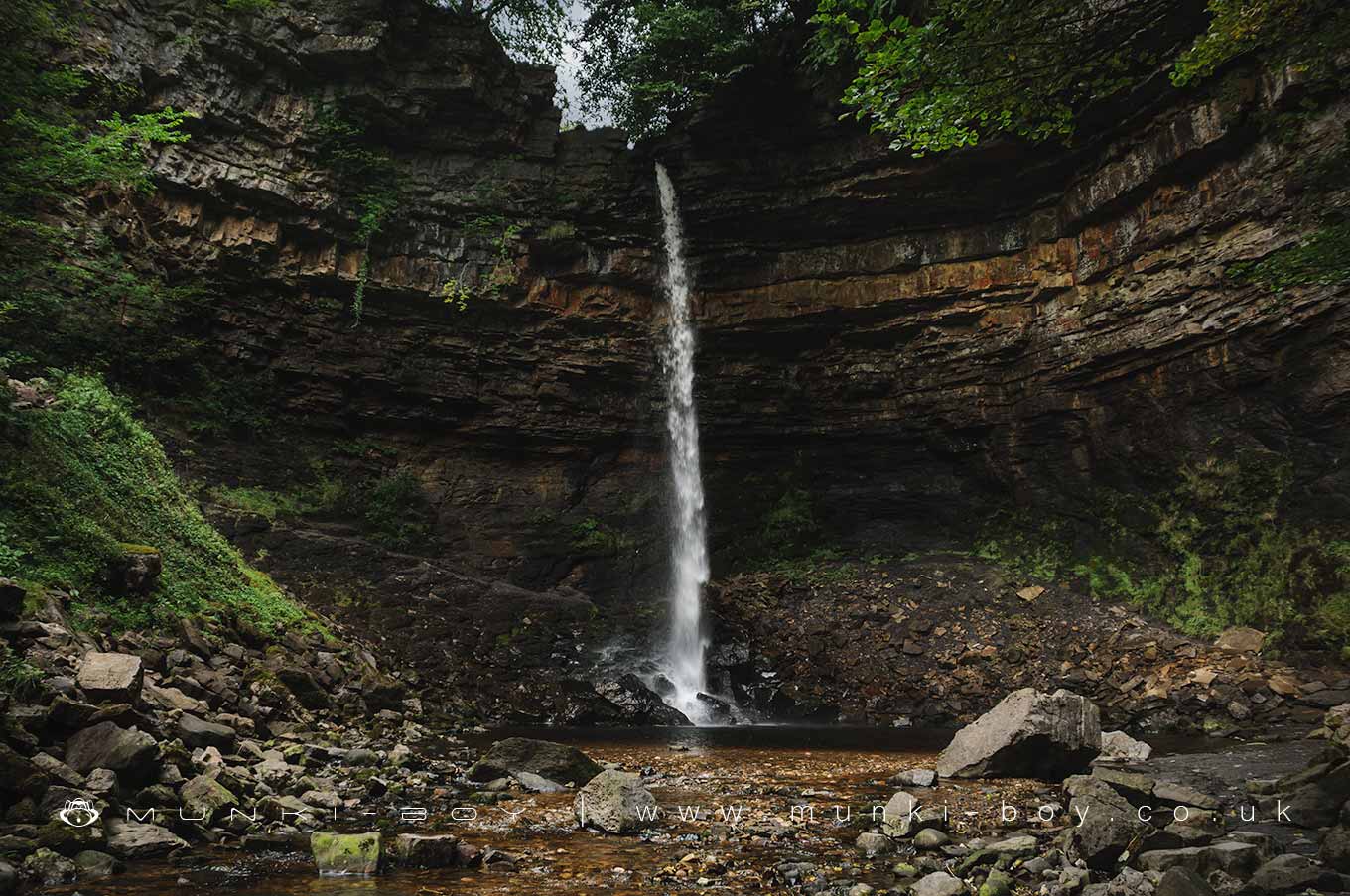 Waterfalls in Hardraw