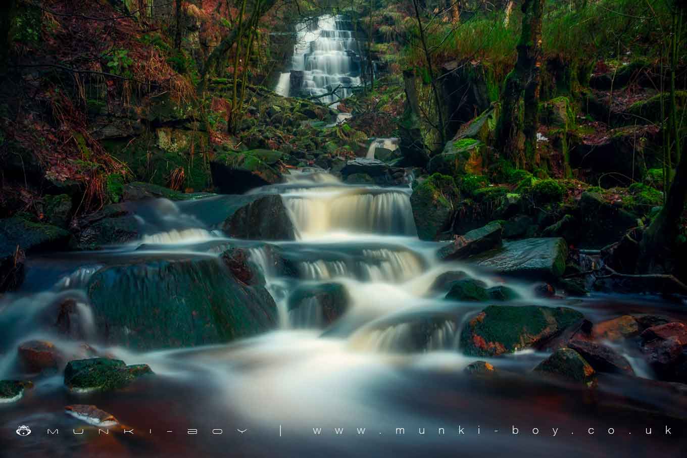 Waterfalls in Brinscall