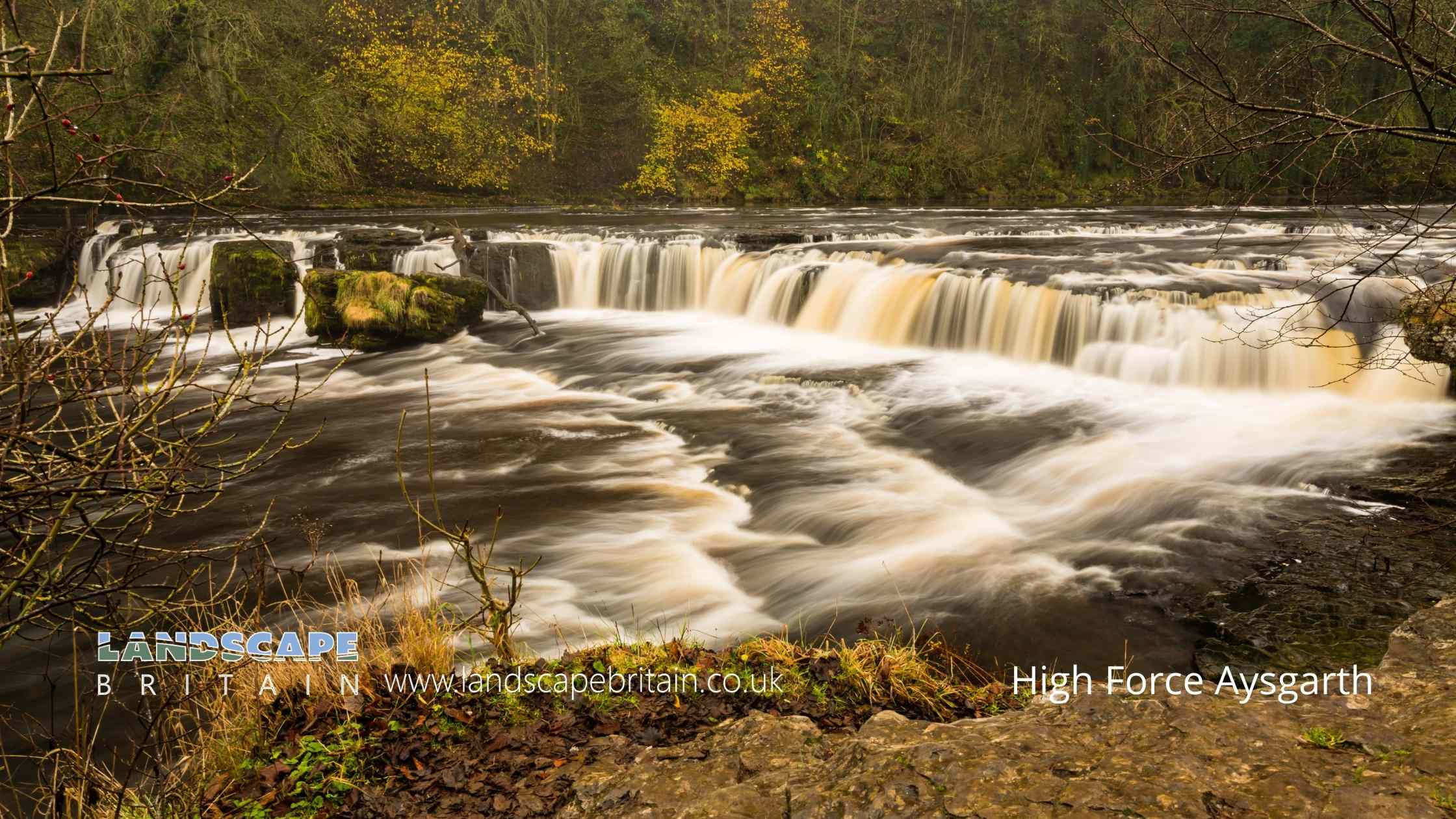 Waterfalls in Aysgarth