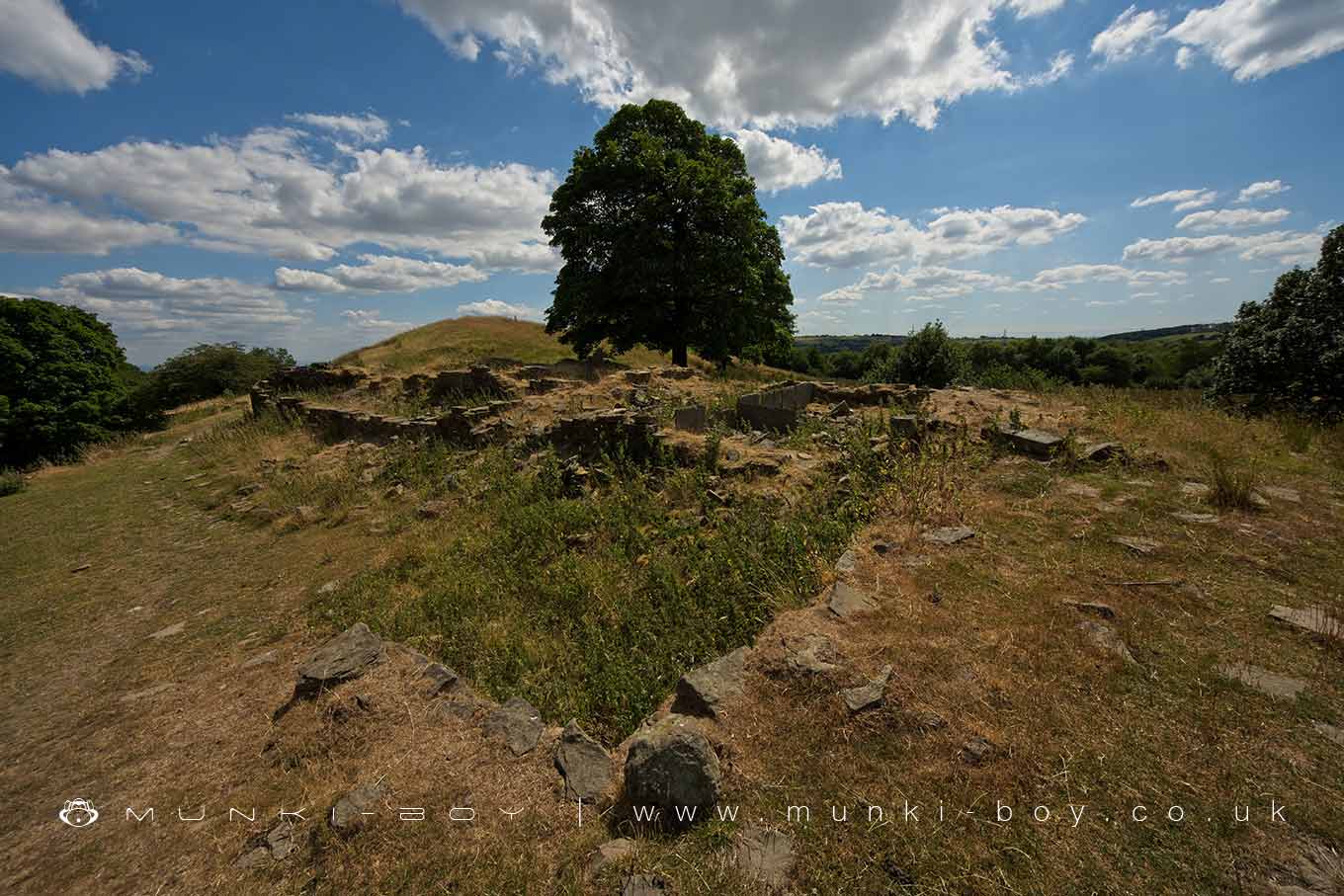 Ruins in Harcles Hill