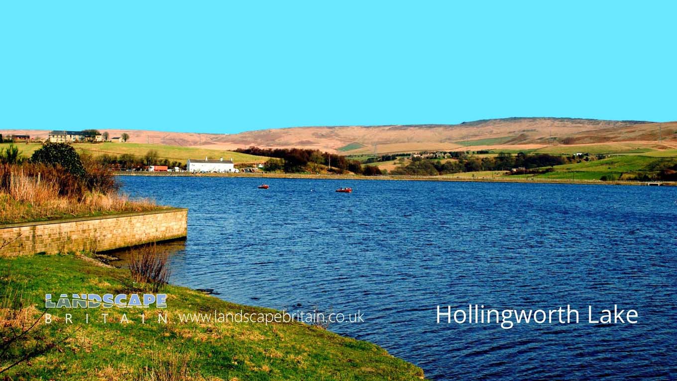 Lakes in Hollingworth Country Park