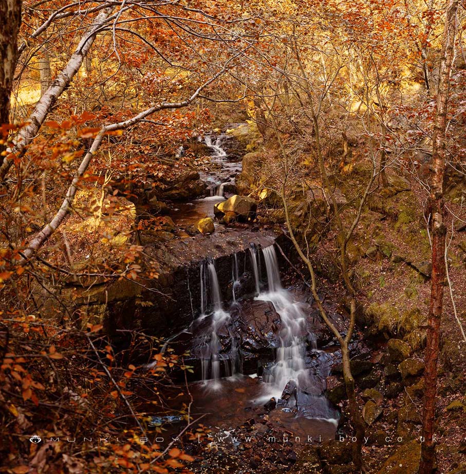 Waterfalls in Jepsons Clough