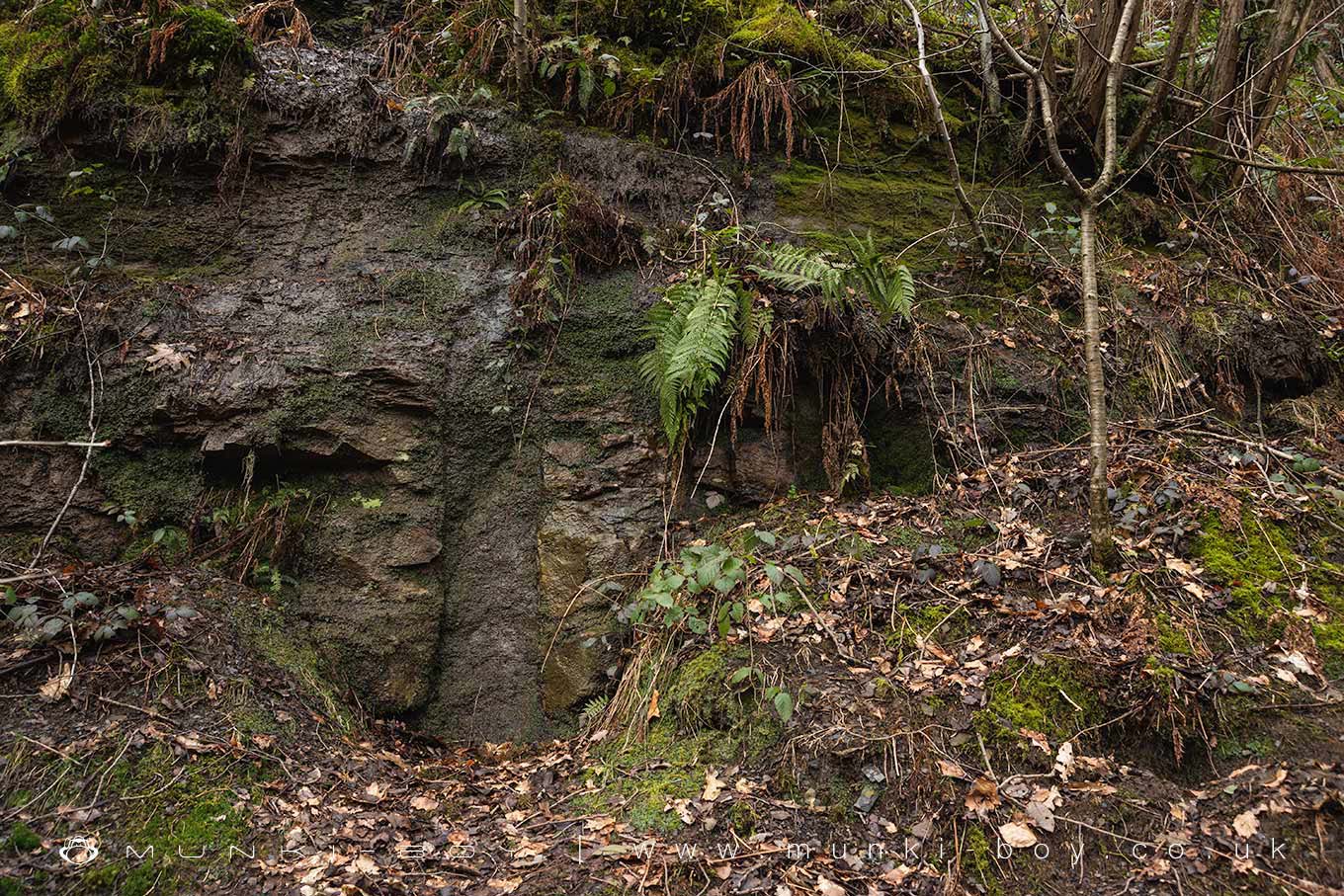 Geological Features in Jumbles Reservoir