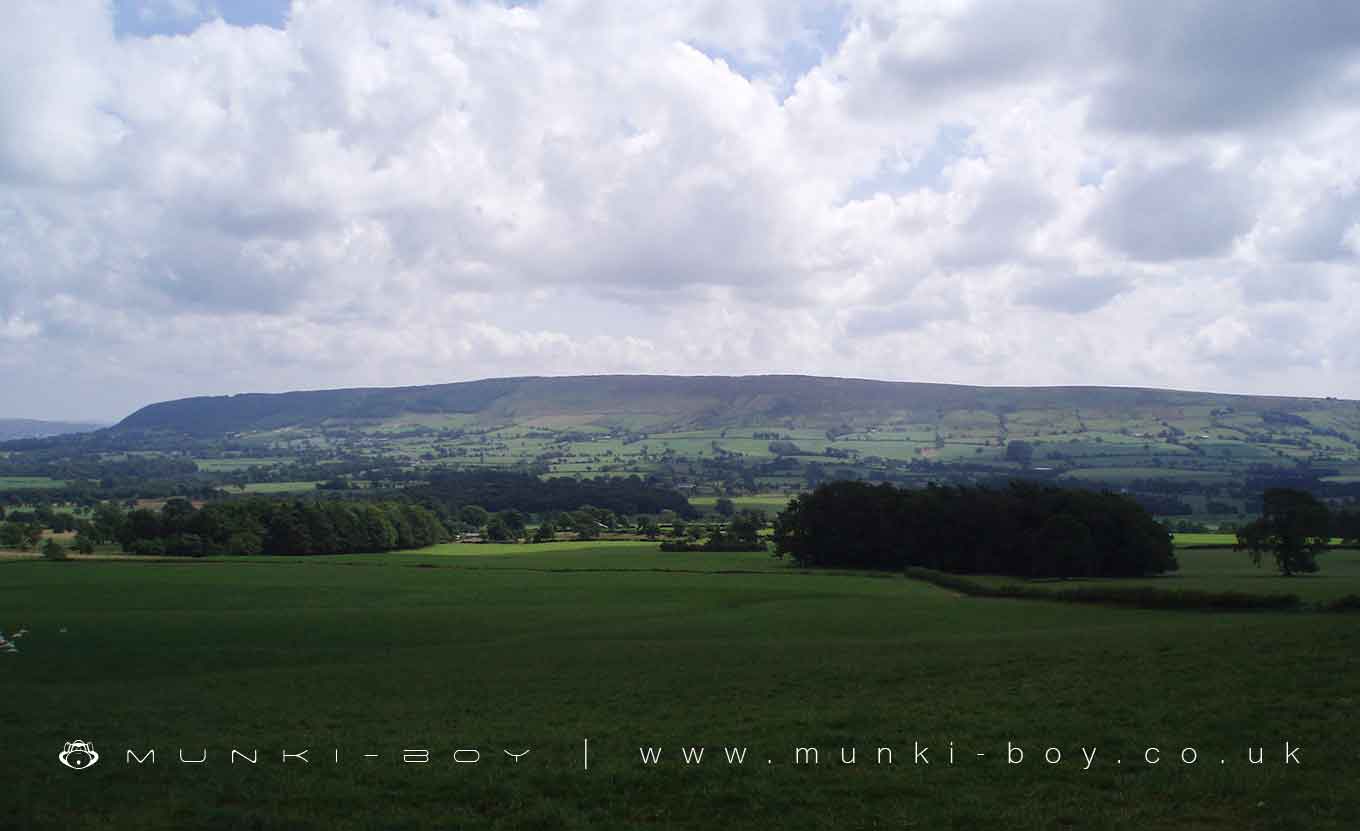 Hills in Longridge