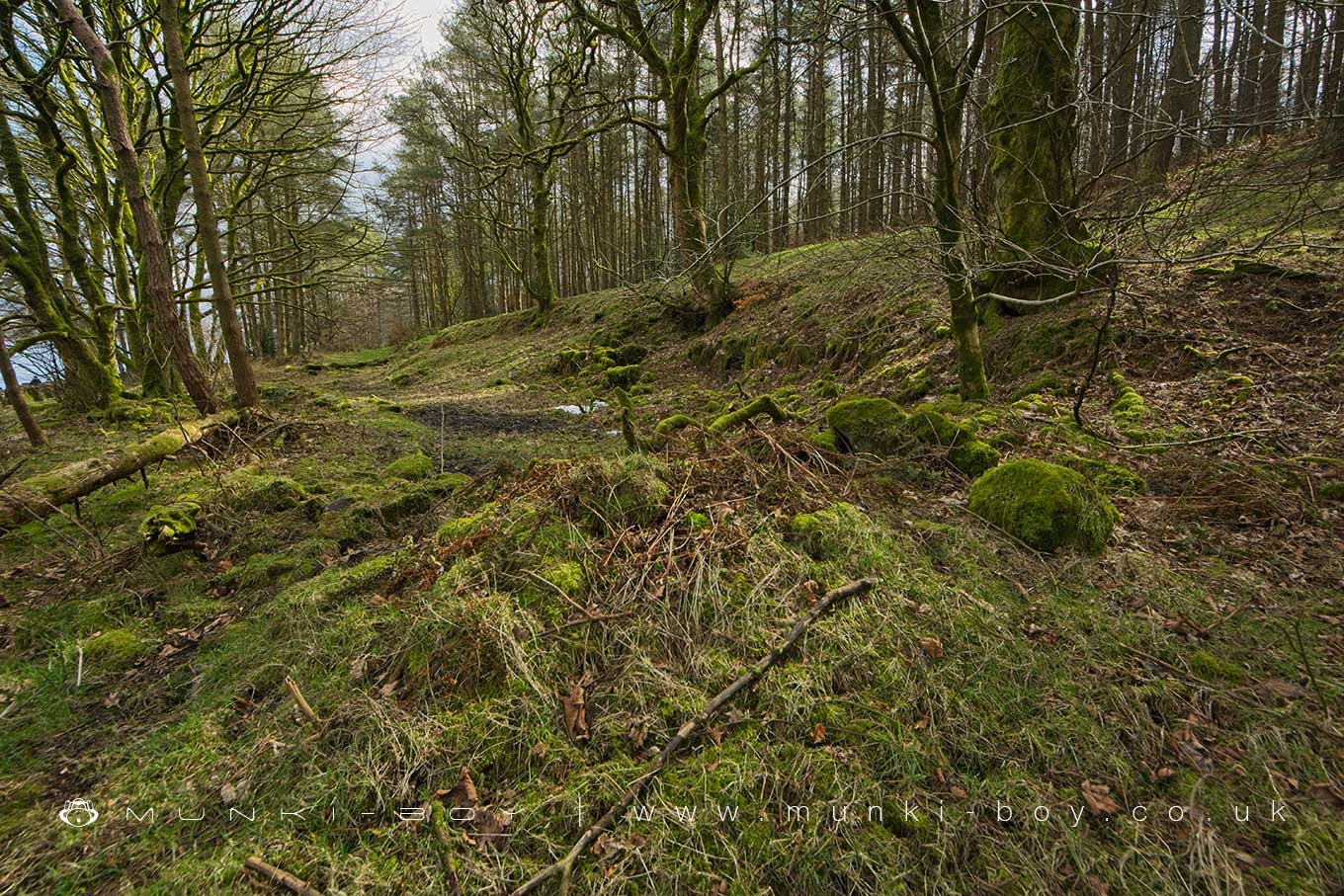 Ruins in The Turton Reservoirs