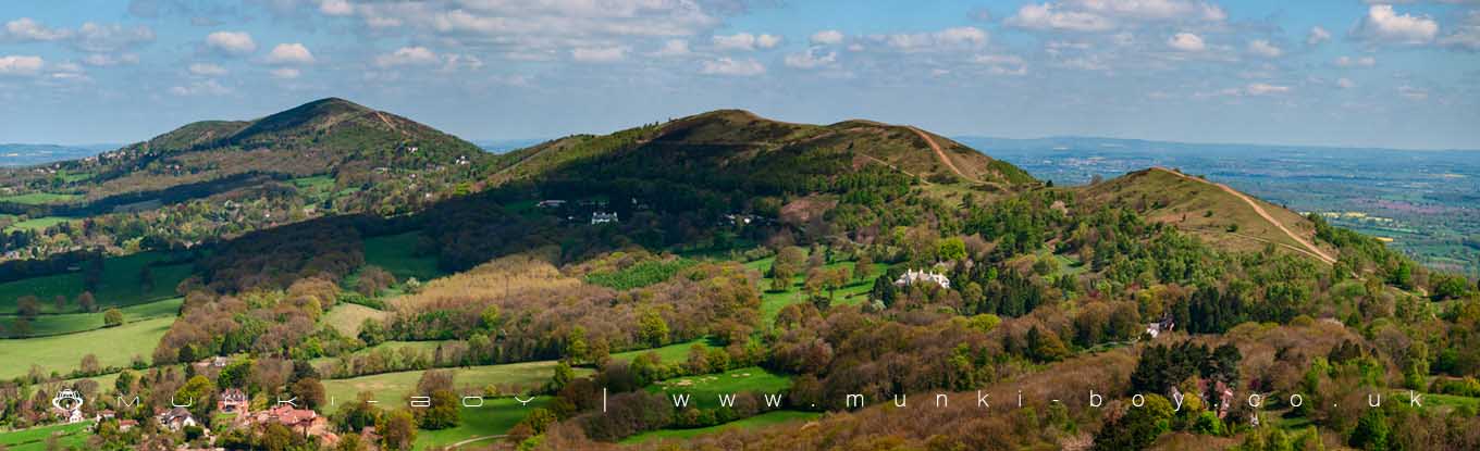 Hills in Worcestershire