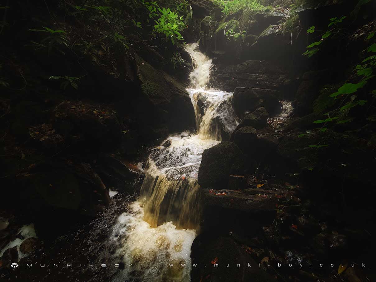 Waterfalls in Raveden Clough