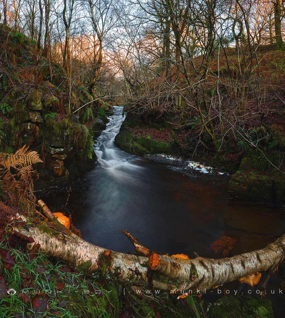 Waterfalls in River Yarrow