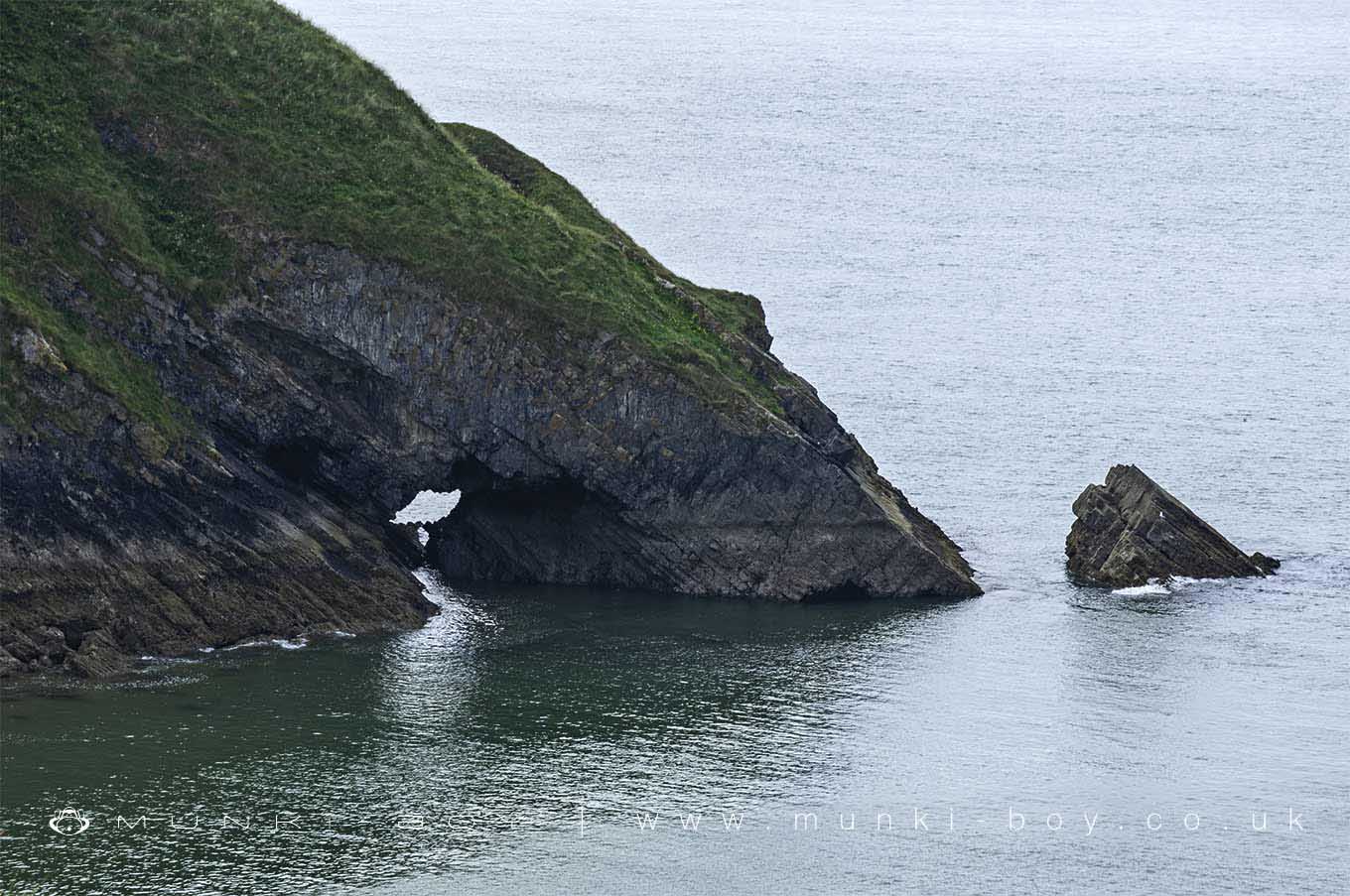 Geological Features in Blue Pool Bay