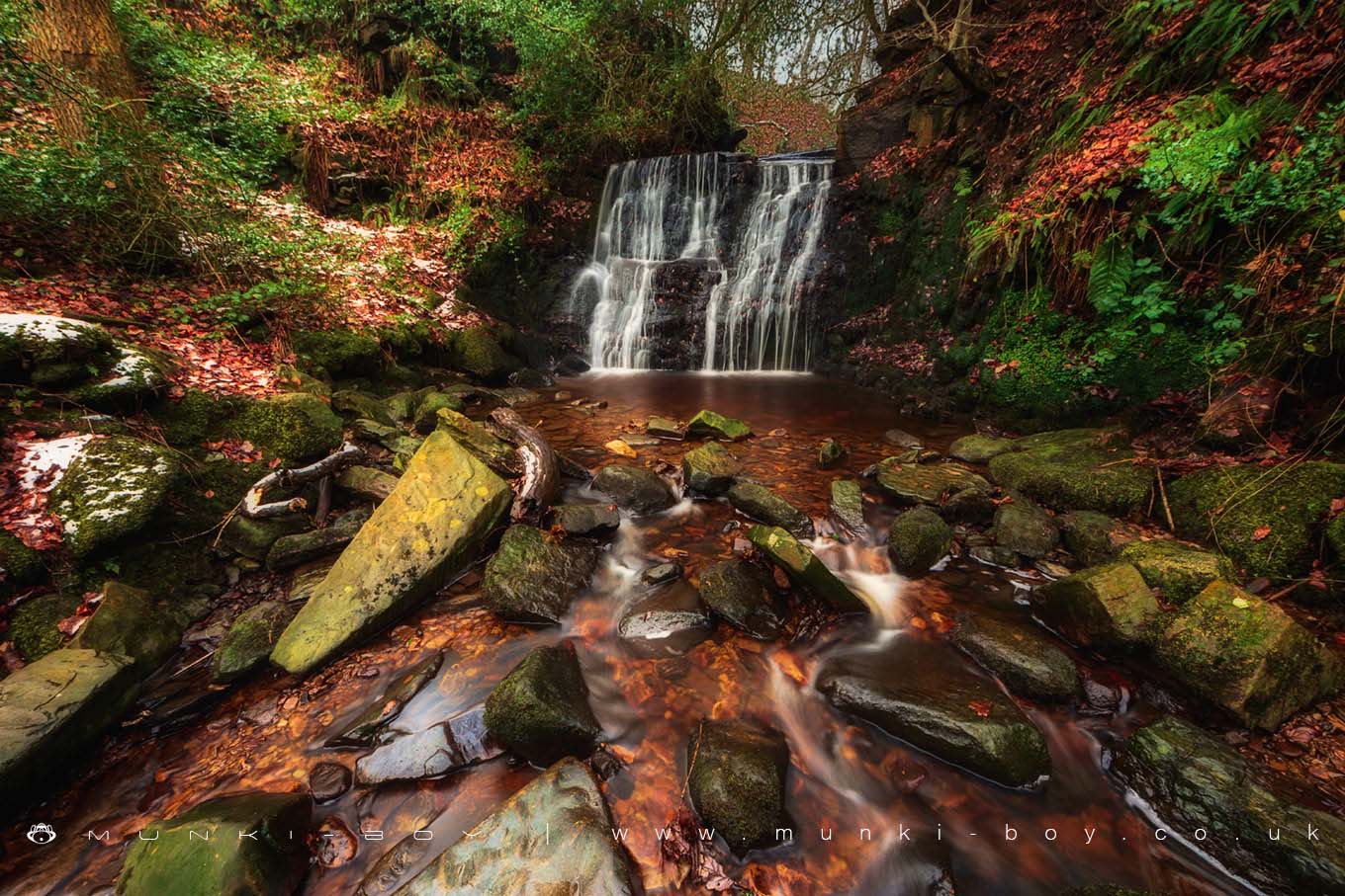 Waterfalls in Tigers Clough