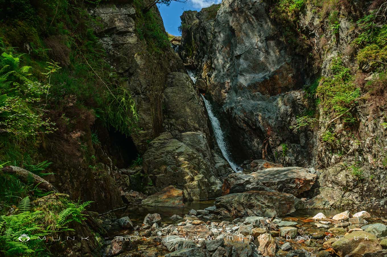 Waterfalls in Tilberthwaite