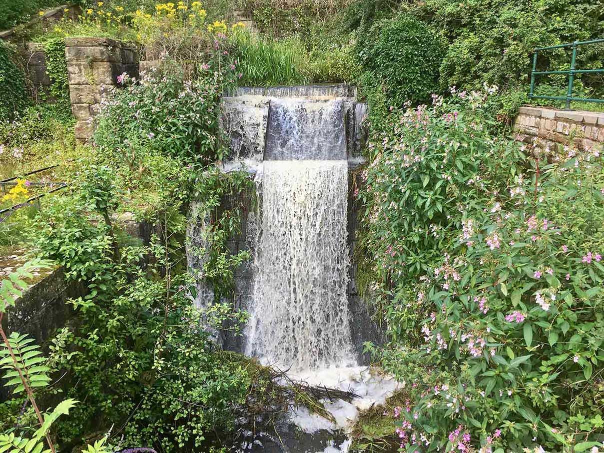 Burrs Country Park Waterfalls